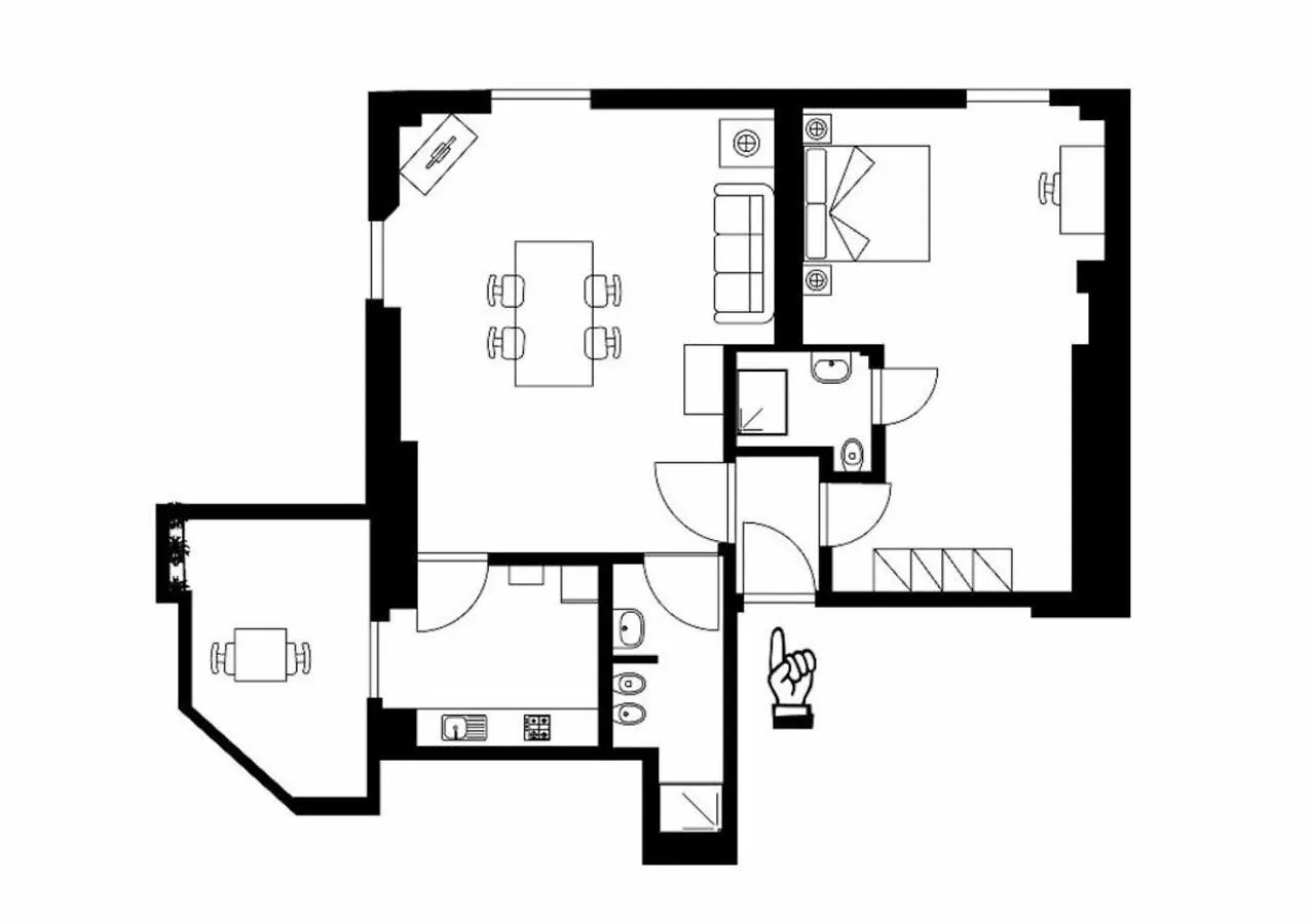 Apartament Zafferano Florencja 0*,